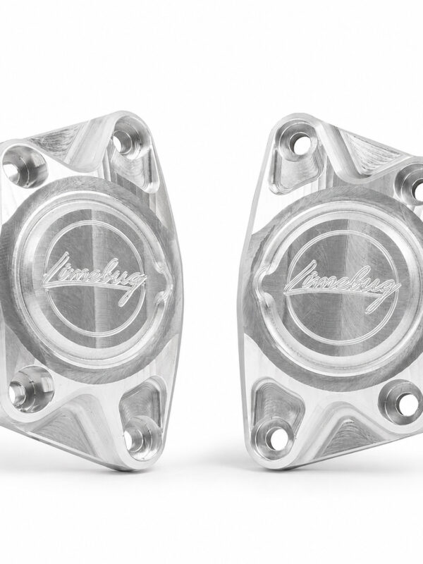 Beetle / Ghia / Type 3 Billet 6082 CNC Limebug Torsion Bar Spring Plate Covers, Pair