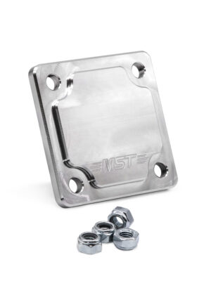 MST Billet Oil Pump Cover Plate Silver