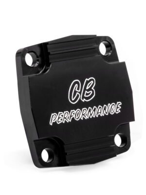 T1 CB Billet Oil Pump Cover Plate Black