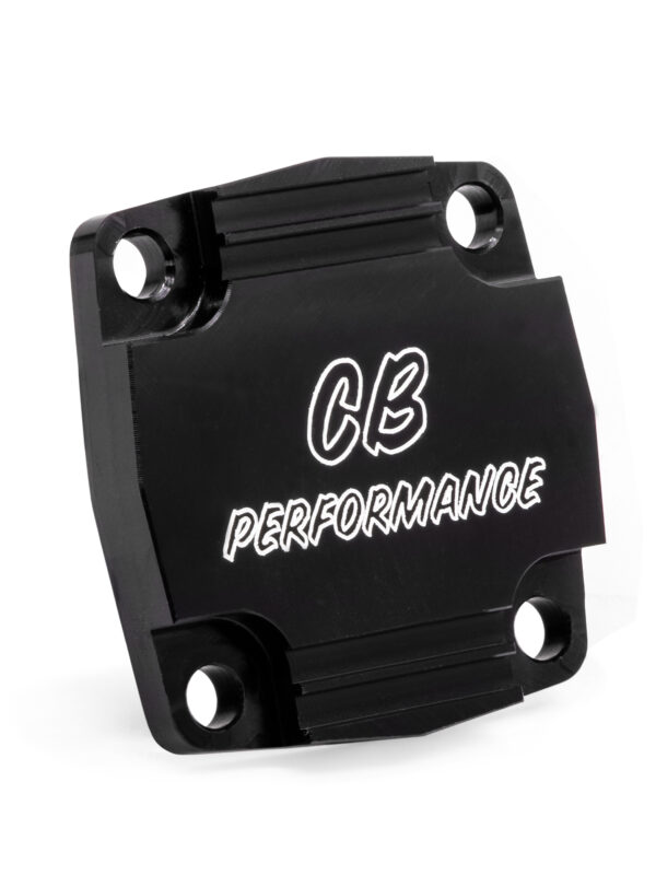 T1 CB Billet Oil Pump Cover Plate Black