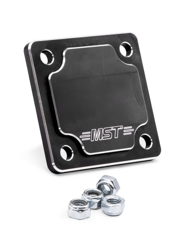 MST Billet Oil Pump Cover Plate Black