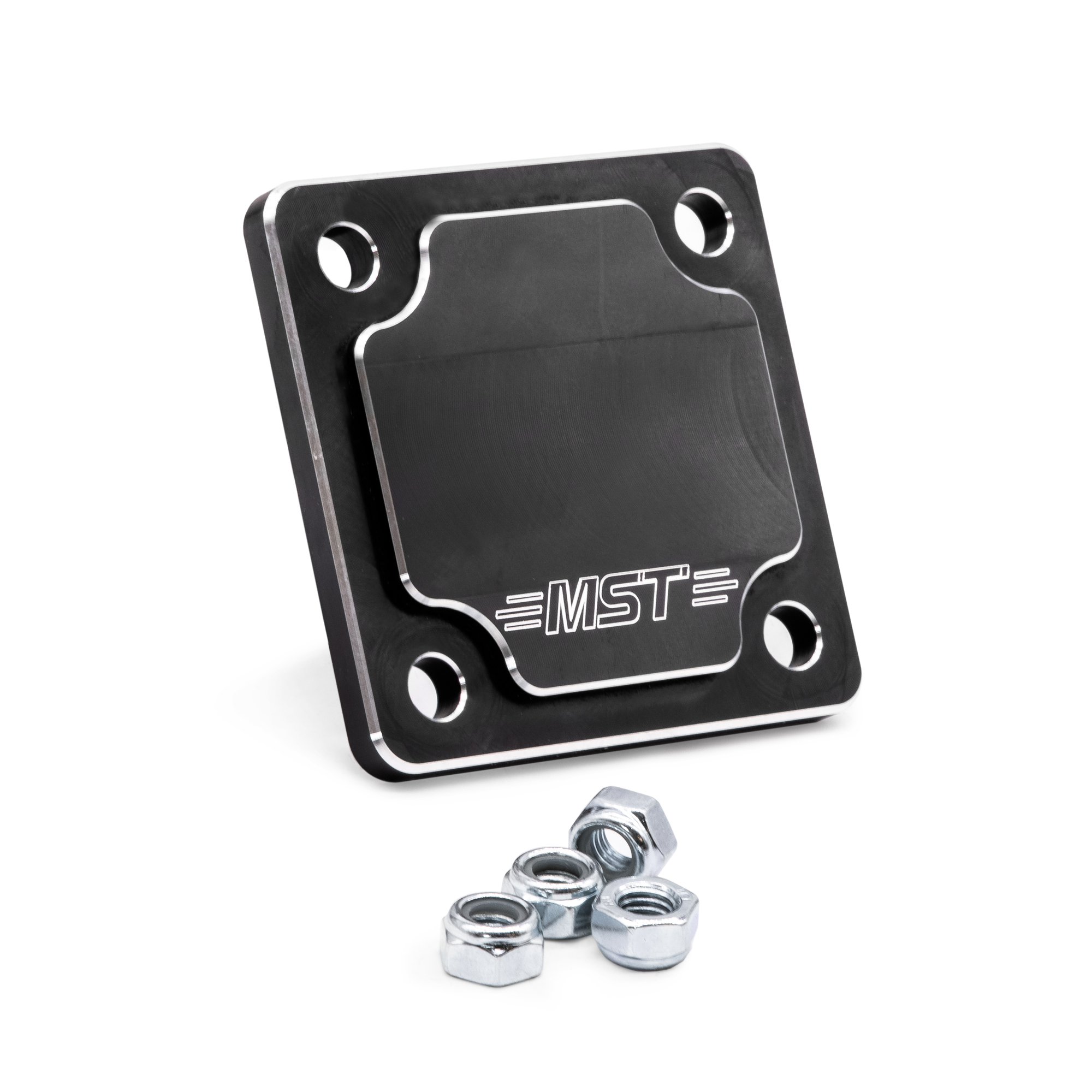 MST Billet Oil Pump Cover Plate Black