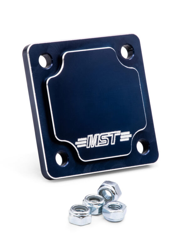 MST Billet Oil Pump Cover Plate Blue