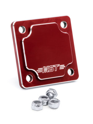 MST Billet Oil Pump Cover Plate Red