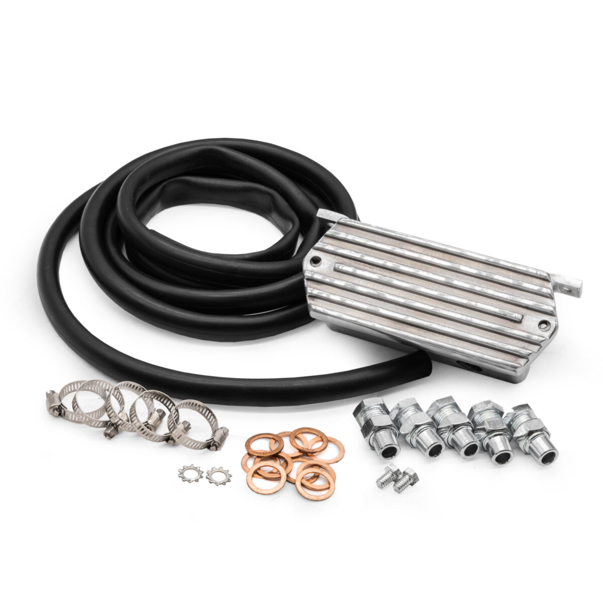 EMPI Engine Breather Box Kit, Polished Aluminium