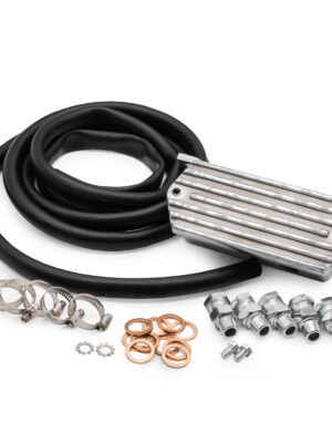 EMPI Engine Breather Box Kit, Polished Aluminium