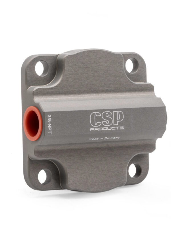 T1 CSP Billet Oil Pump Cover W/ Pressure Release Valve, Black