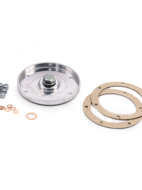 MST Oil Sump Cover Plate (with hardware) Silver