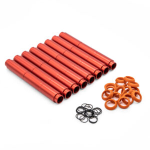 T1 MST Pushrod Tubes Red