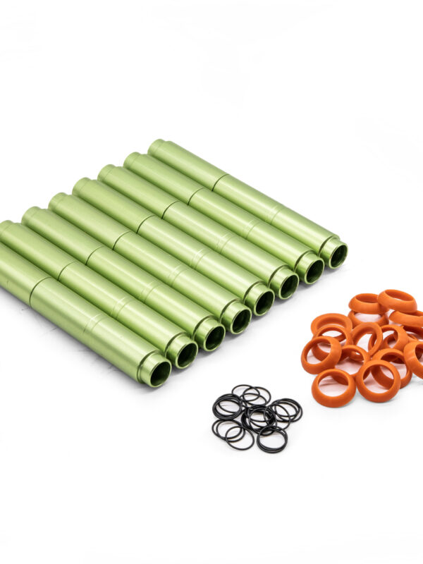 MST Limebug Custom Push Rod Tubes Lime Green