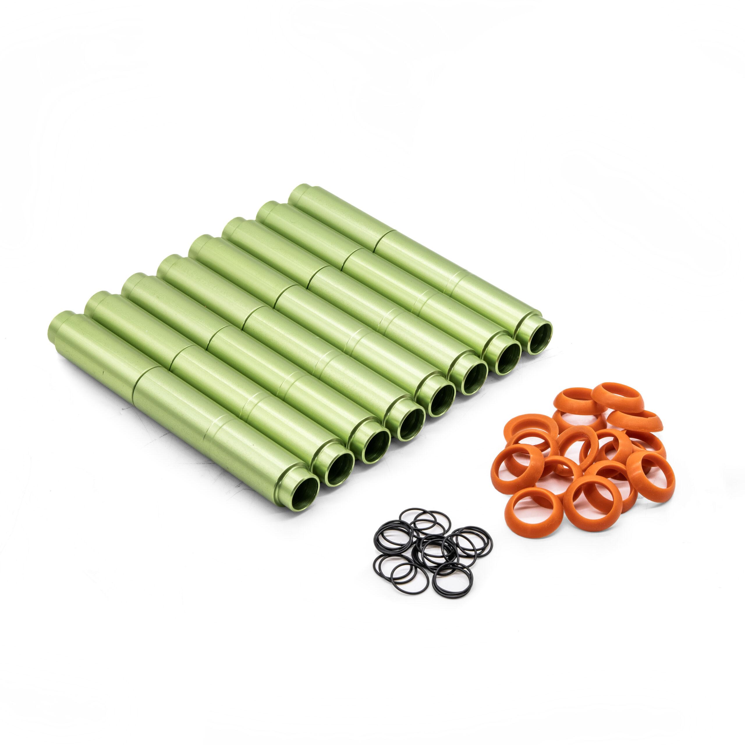 MST Limebug Custom Push Rod Tubes Lime Green