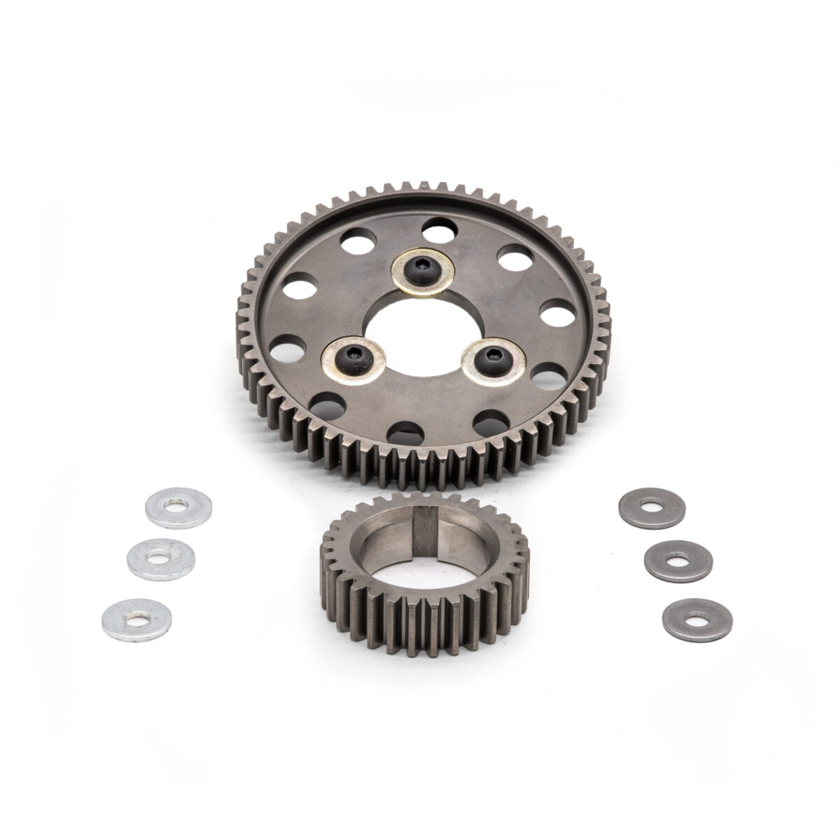 T1 Scat Straight-Cut Cam Gears (w/Adj Washers) Hi Rev