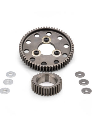 T1 Scat Straight-Cut Cam Gears (w/Adj Washers) Hi Rev