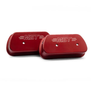 MST High Lift Billet Aluminium Rocker Covers Red