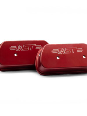 MST High Lift Billet Aluminium Rocker Covers Red