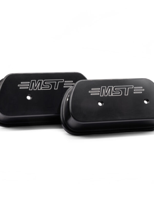 MST High Lift Billet Aluminium Rocker Covers Black