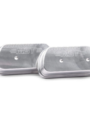 MST High Lift Billet Aluminium Rocker Covers Clear