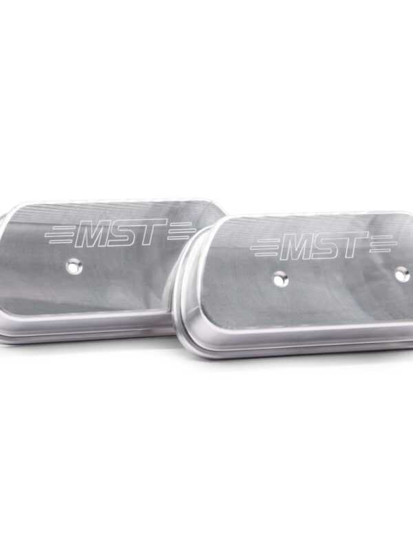 MST High Lift Billet Aluminium Rocker Covers Clear