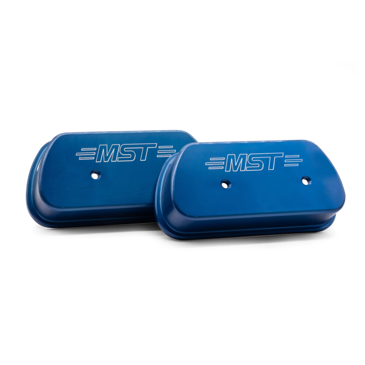 MST High Lift Billet Aluminium Rocker Covers Blue