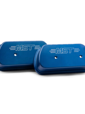 MST High Lift Billet Aluminium Rocker Covers Blue