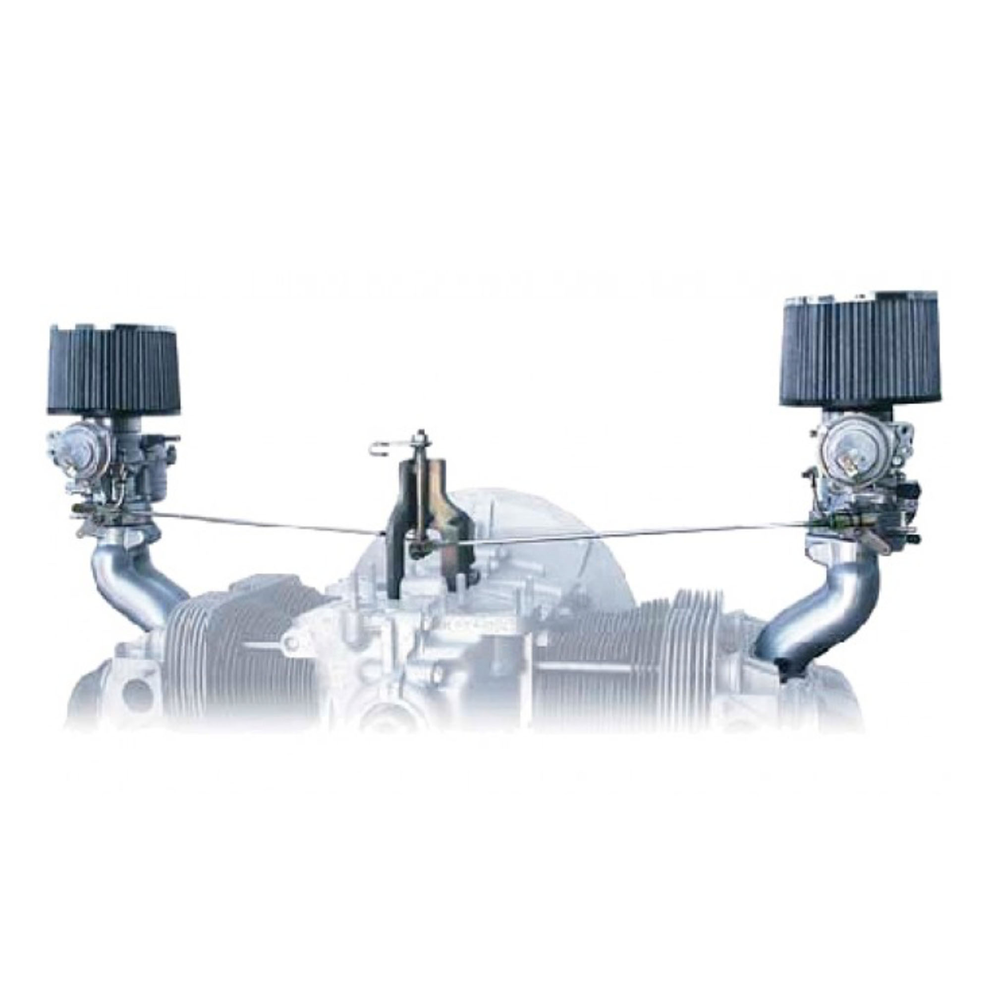 Twin 34mm Solex Carbs with Electric Chokes (Single Port Kit)