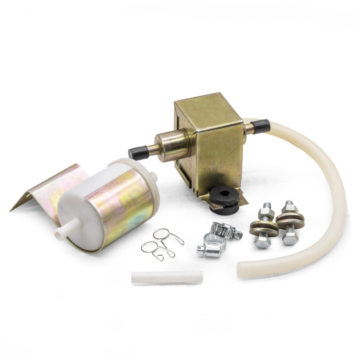 12 Volt Universal Electric Fuel Pump Kit, inc Filter