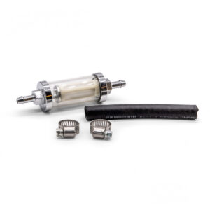 Glass Fuel Filter Kit (w/fittings) See through