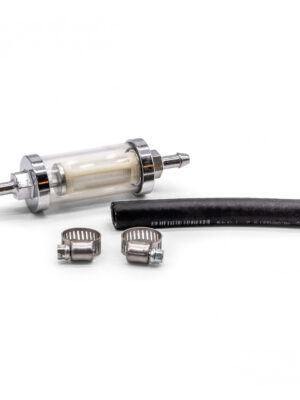 Glass Fuel Filter Kit (w/fittings) See through