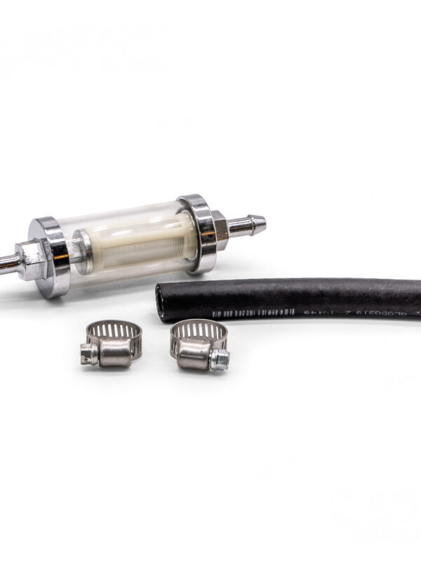 Glass Fuel Filter Kit (w/fittings) See through