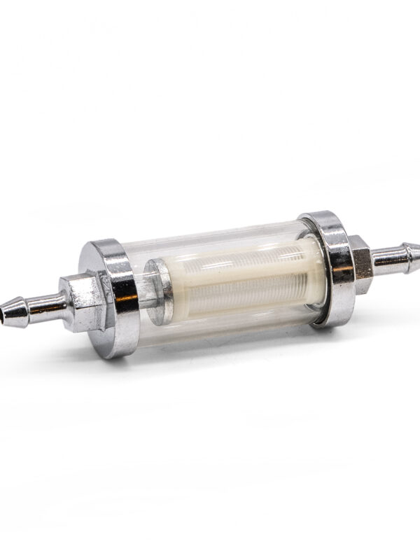 Glass Fuel Filter w/6.5mm Ends See Through