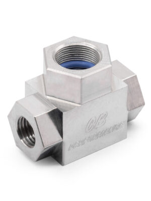 Billet Fuel Tank Outlet Tee