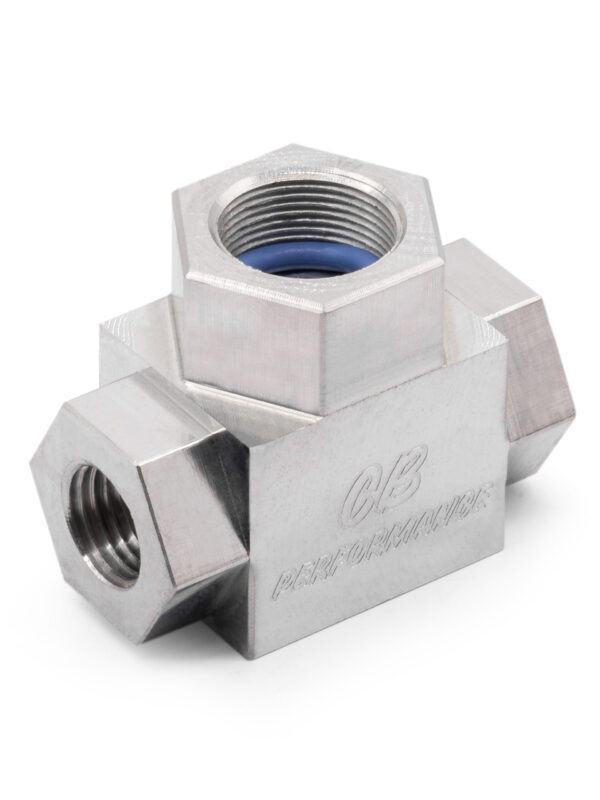 Billet Fuel Tank Outlet Tee