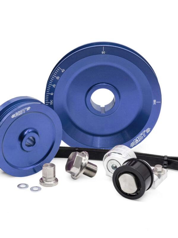 MST Solid Serpentine Pulley Kit, Blue