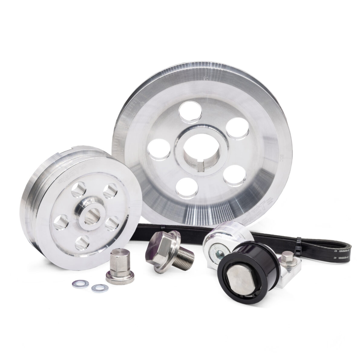 MST Matador Serpentine Pulley Kit, Silver