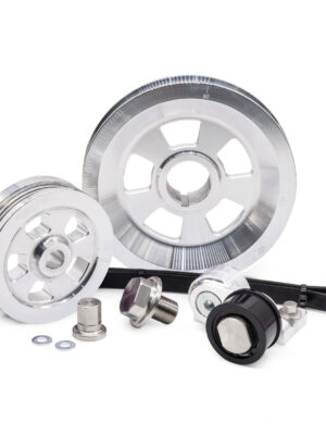 MST Renegade Serpentine Pulley Kit, Silver