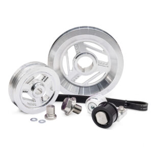 MST Raptor Serpentine Pulley Kit, Silver