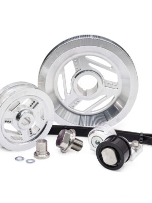 MST Raptor Serpentine Pulley Kit, Silver