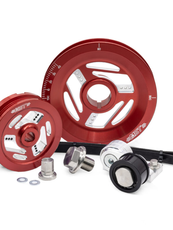 MST Raptor Serpentine Pulley Kit, Red