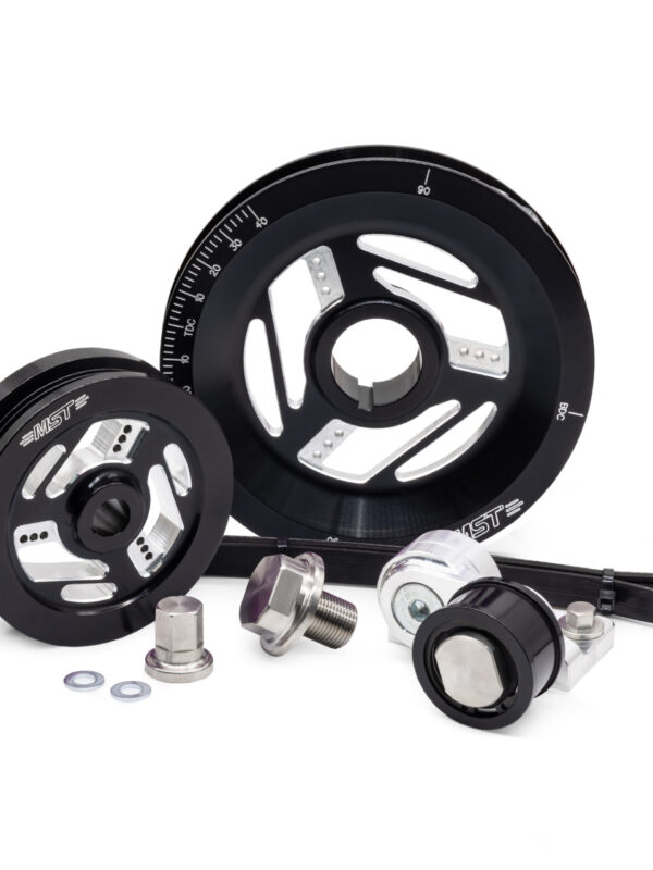 MST Raptor Serpentine Pulley Kit, Black