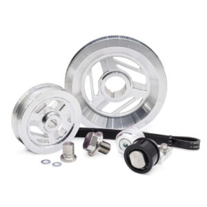 MST Excalibur Serpentine Pulley Kit, Silver