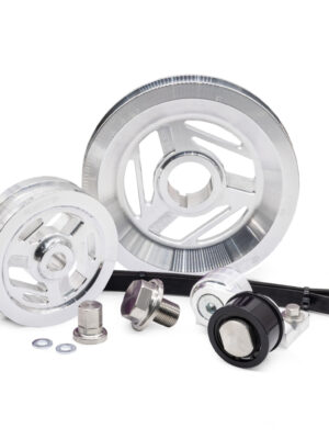 MST Excalibur Serpentine Pulley Kit, Silver