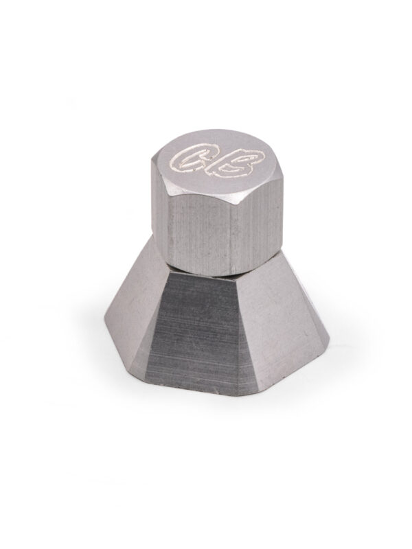 CB Silver Billet Alternator Pulley Hex Nut Kit