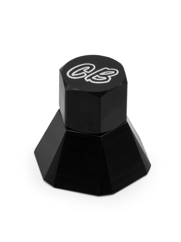 CB Black Billet Alternator Pulley Hex Nut Kit