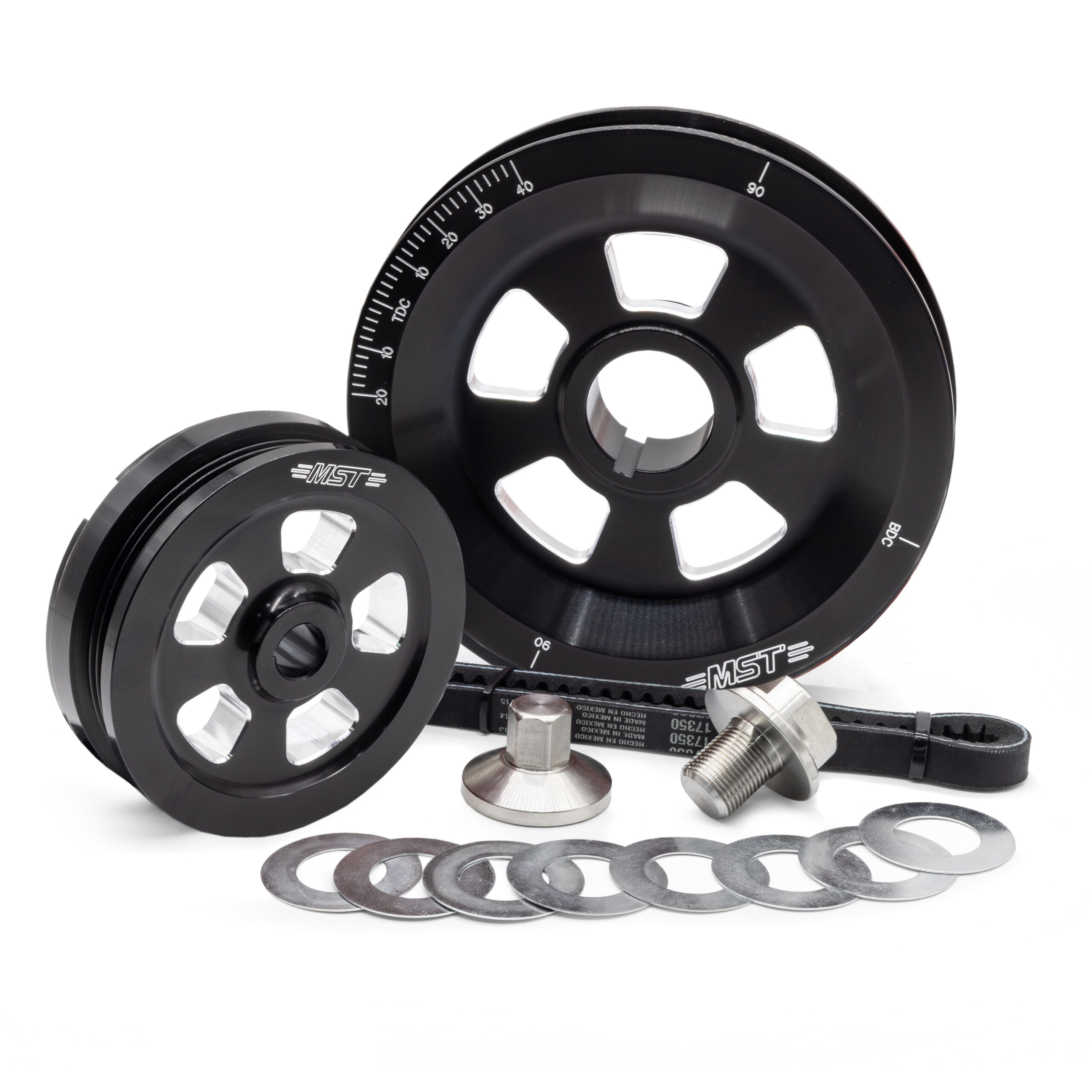 MST Renegade FAT V Power Belt Pulley Kit, Black