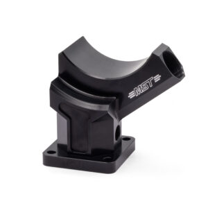 MST Billet Aluminum Alternator / Generator Stand Plinth, Black