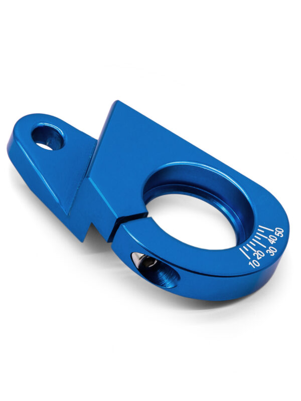 T1 Blue Billet Distributor Clamp