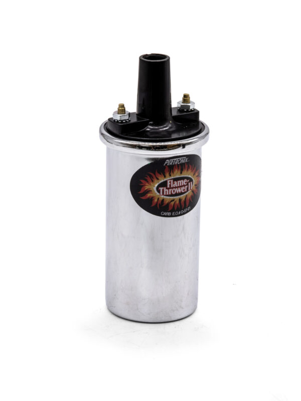 Pertronix Flame Thrower II Ignition Coil Chrome 45,000 Volt (0.6ohm)