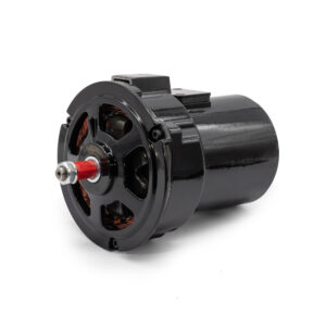 T1 60 Amp Black Stealthinator Alternator w/ Regulator, Wiring Delete Smoothed
