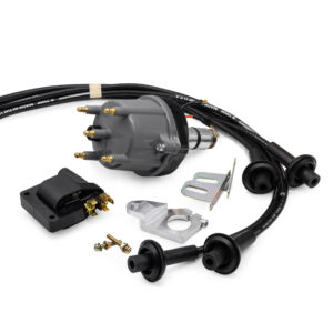 Magnaspark II Complete Ignition Bundle Kit, inc HT Leads, Distributor and Coil