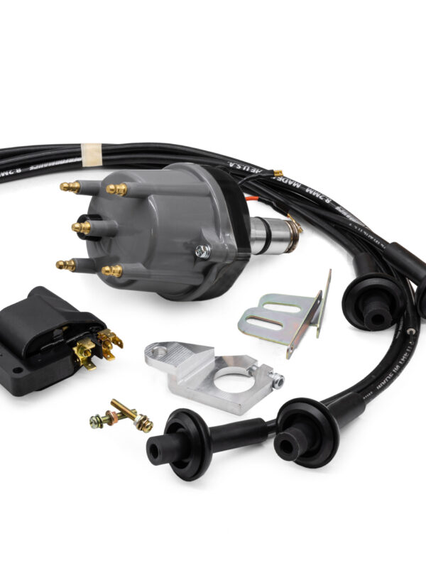 Magnaspark II Complete Ignition Bundle Kit, inc HT Leads, Distributor and Coil
